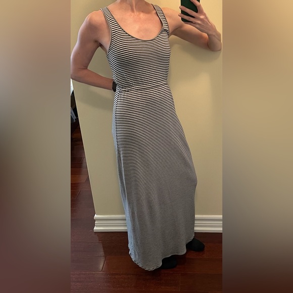 J Crew Striped Maxi Dress - Picture 7 of 7